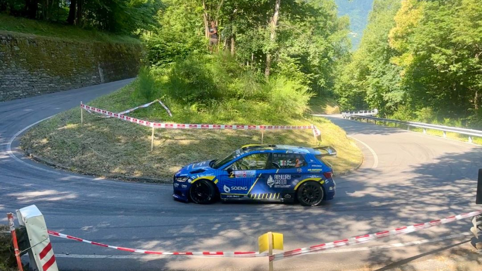 Rally Valli Ossolane, Di Palma detta il ritmo: due su due